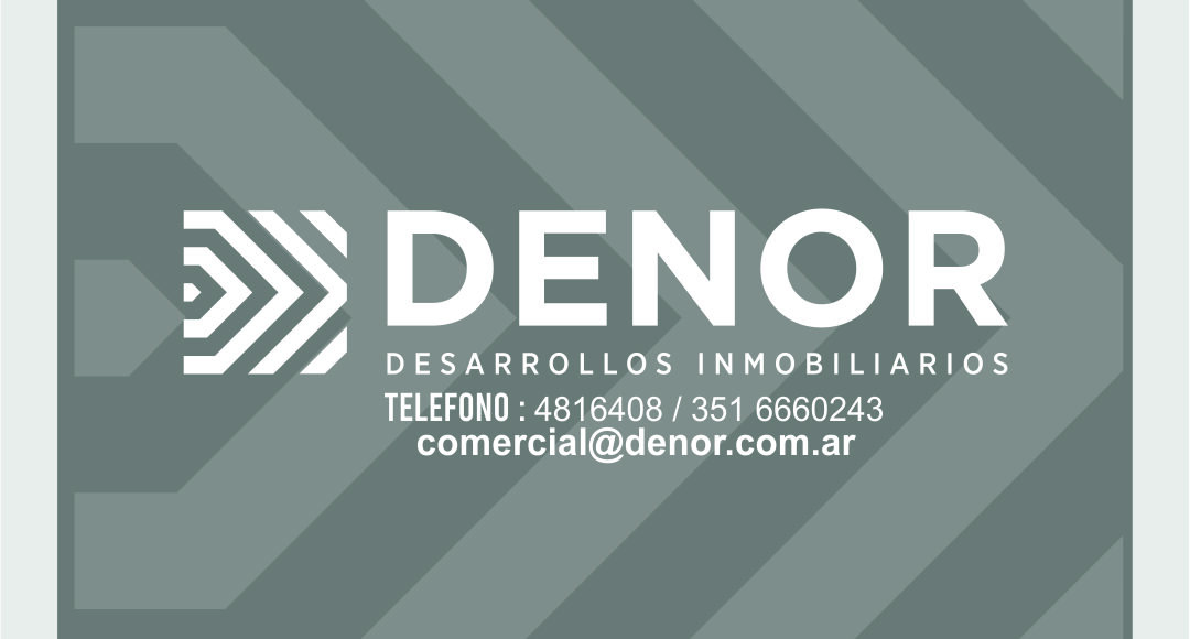 En DENOR proponemos generar para Uds. nuevas ideas de inversión con el asesoramiento técnico necesario, fundamentado en la exclusividad, formando parte de una cartera de clientes reducida, asegurando así una prestación del servicio de manera dedicada y personalizada. Lo esperamos en nuestra oficina para conocer las oportunidades de negocios que podemos ofrecerles. Hoy compartimos con todos uds. una visión actual, moderna, de prestación de servicio, basada en la fidelización del cliente, su conformidad y satisfacción. Vinimos para quedarnos y ayudarte a desarrollar tus sueños. DENOR, EL CLIENTE NUESTRA INVERSION